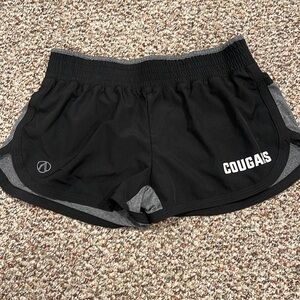 Women’s Running Shorts (customized w “cougars”